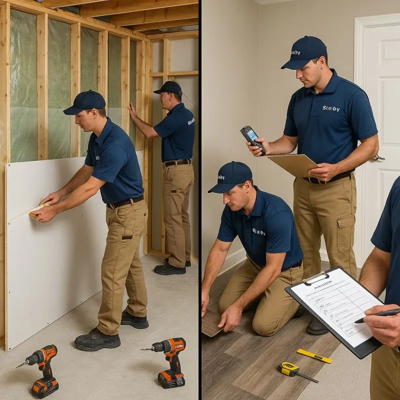 Repairs and Reconstruction process in Wailea, HI